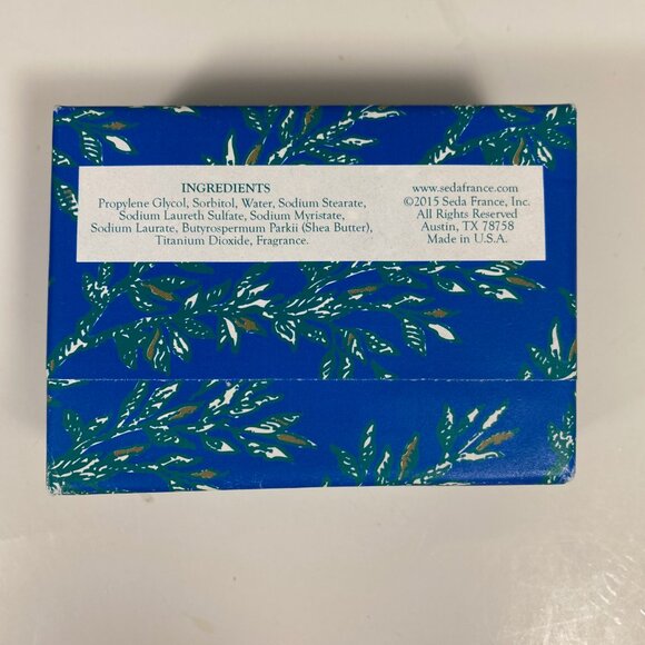 Seda France  Hyacinth Classic Toile Paper-Wrapped Bar Soap (Pack of 2) - Picture 6 of 6